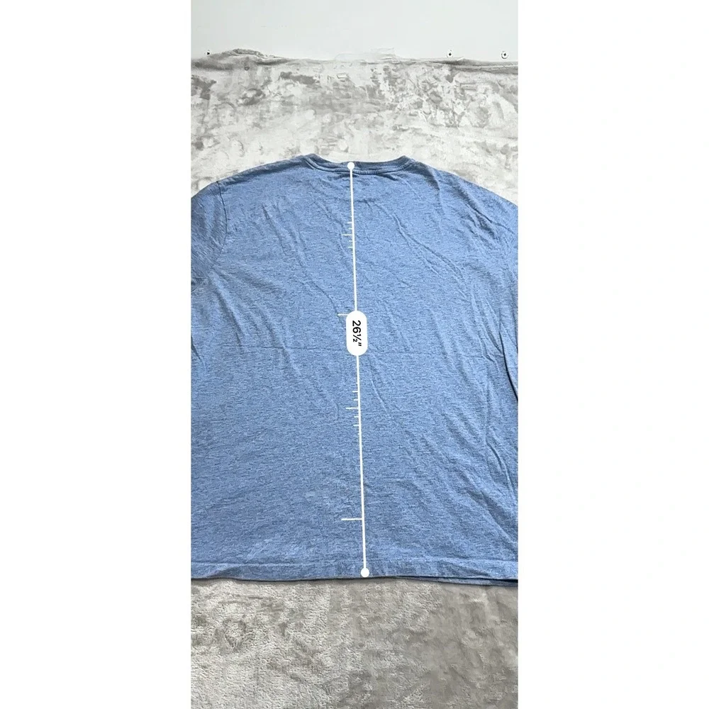 Polo Ralph‎ Lauren T-Shirt Men's Size Large Blue Embroidered Logo Short Sleeve